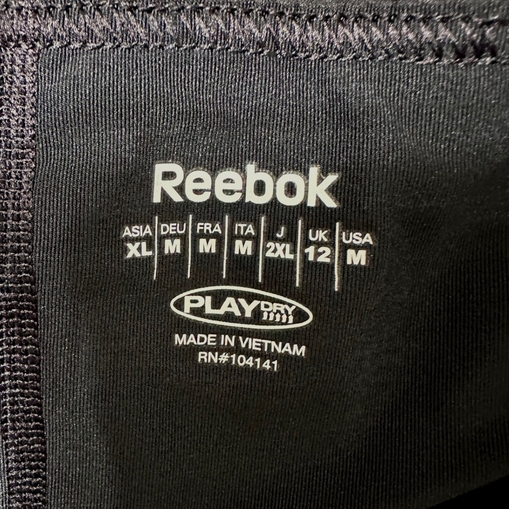 Reebok Skort Women Medium Black Excellent PlayDry Athletic Tennis Golf Skirt - Picture 7 of 8